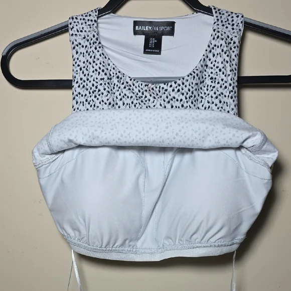 Bailey 44 Monochrome Patterned Sports Bra - Picture 4 of 5